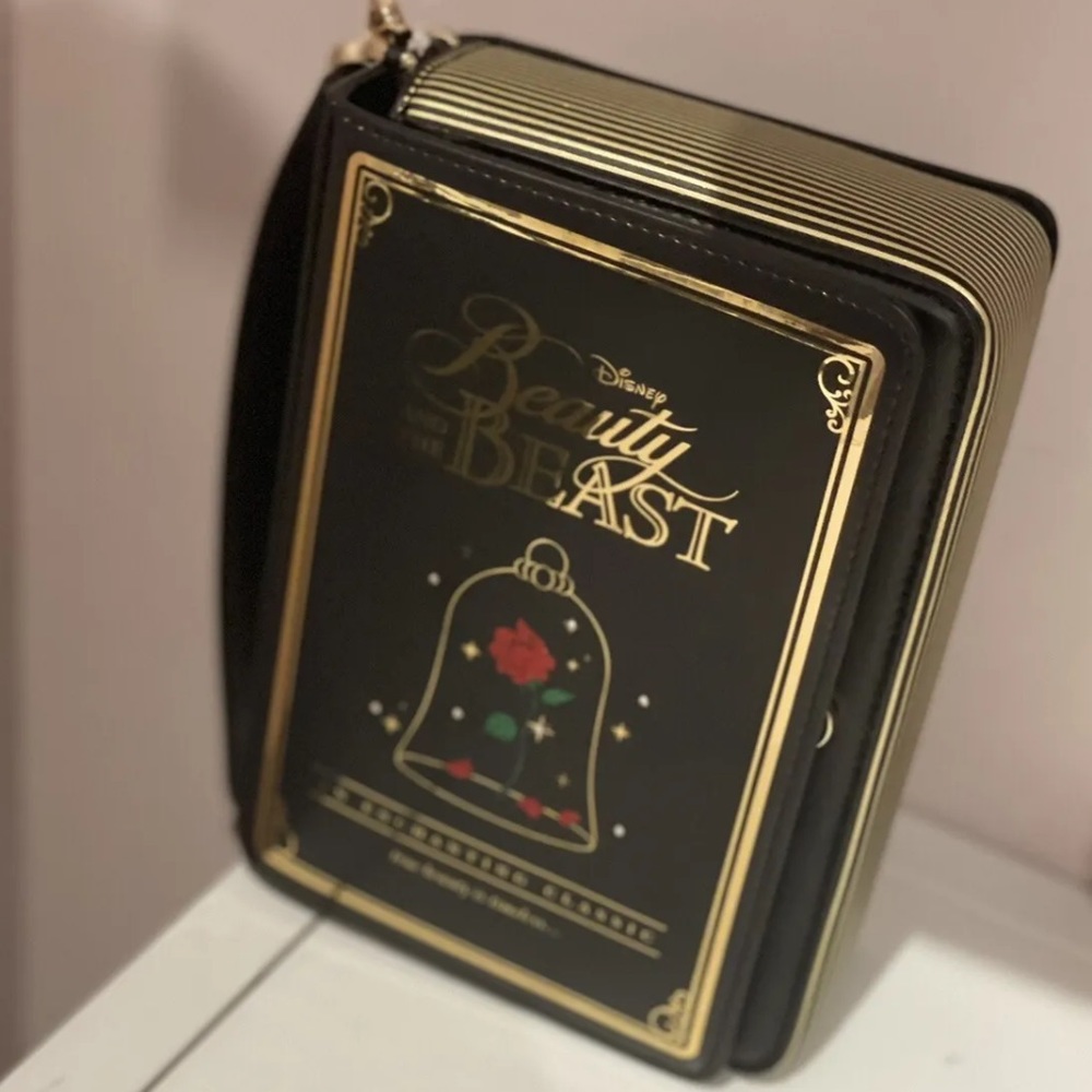 NWT Kate Spade X Disney Beauty and the Beast 3d Book Crossbody￼black - Picture 8 of 14